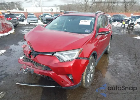2017 Toyota Rav4 Limited из США, поврежденный, VIN JTMDFREV6HJ168157